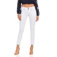 thumbnail image 4 of Cover Girl Skinny Jeans for Women Mid Rise 4 Colors Available Plus Size 24W Dark Wash (31" Inseam), 4 of 10