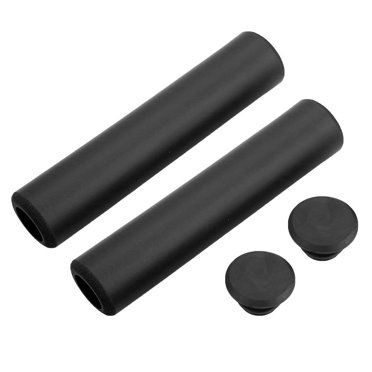 Greensen 1 Paire de Poignées de Guidon de Bicyclette Antidérapantes et Antichoc en Silicone, Poignée de Vélo avec Embouts, Couvercle de Poignée de Vélo, Poignée de Bicyclette