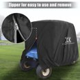 thumbnail image 3 of Unique Bargains Waterproof Outdoor Sun Rain Resistant Golf Cart Protective Cover, 3 of 7