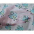 thumbnail image 4 of oneOone Silk Tabby Fabric Floral Block Print Fabric BTY 42 Inch Wide, 4 of 4