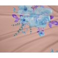 thumbnail image 4 of oneOone Polyester Lycra Fabric Chevron|Watercolor Leaves & Peony Floral_Printed Craft Fabric BTY 56 Inch Wide, 4 of 4