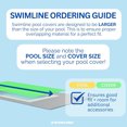 thumbnail image 4 of Swimline Hydrotools Silver King Couverture de Piscine d'Hiver pour Piscines Creusées 16 x 36 Pi, 4 of 7