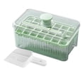 thumbnail image 2 of Dvkptbk Ice Cream Mold Ice Trays, Ice Cubes Tray with Lid and Bin,28 PCS Square Ice Cubes Molds with Ice,Easy Release & Save Space, Ice Cubes Storage Container Set Kitchen & Dining, 2 of 8
