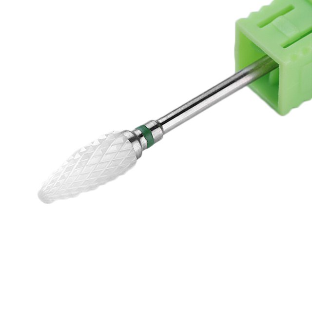 Ceramic Nail Drill Bit Electric Nail Grinding Machine Bits Manicure Art Tools Grinding Head