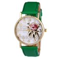 thumbnail image 4 of LYMAYTER Stylish Ladies Watch Stylish Women's Rose Pattern Watch - Faux Leather Strap, Quartz Movement, 4 of 6