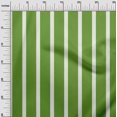 thumbnail image 3 of oneOone Rayonne Tissu Vert Rayures Matière de Robe Tissu Imprimé Tissu au Mètre 56 Pouces de Large, 3 of 4