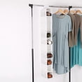 thumbnail image 2 of Organiseur de garde-robe Mainstays à 10 compartiments, organisateur à suspendre pour chaussures et autres accessoires, blanc, pour adulte, 2 of 9