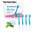 thumbnail image 1 of 10 Or 26-Piece Double-Head Toothbrush And Floss Set With Mini Burst Beads For Travel, 1 of 7