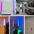 thumbnail image 5 of Wall Mounted Sword Toy Stand Transparent Acrylic Display Holder Wall Bracket, 5 of 5