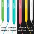 thumbnail image 3 of Paper Mate InkJoy Bright Pens, Gel Pens, Medium Point (0.7 mm), Retractable, Assorted Brighter Colours, 6 Count, 3 of 6