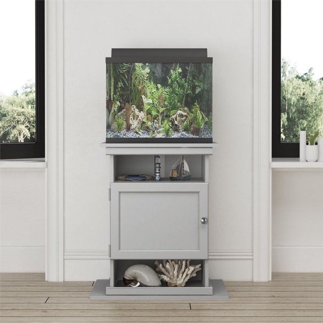 Flipper ™ 10/20 Aquarium Gallon stand, Chêne Ivoire