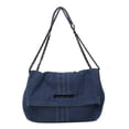 thumbnail image 1 of Yhmxh Closet Organizers and Storage Denim Bag Fashionable Large Capacity Chain Shoulder Bag Quality Texture Women Bag Storage Rack, 1 of 1
