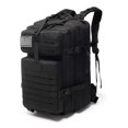 thumbnail image 4 of Sac à Dos Imperméable en Nylon 30 L/50 L, Sac Militaire d'Extérieur pour Randonnée, Pêche, Chasse, Camping et Randonnée, Noir (50 L), 4 of 6