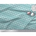 thumbnail image 3 of Soimoi Modal Satin Fabric Traditional Kilim Print Fabric by The Yard 42 Inch Wide, 3 of 3