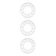 thumbnail image 3 of Redempat Chain Ring - Easy To Install Durable Wide Compatibility - Bike Crank Precise Fit Bicycles Crank 50T silver 3Set, 3 of 6