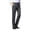 Dark Gray, variant on Miqool Men's Classic Fit Flat Front Dress Pants Straight Fit Wrinkle Free Stretch Formal Business Casual Suit Pants with Pockets