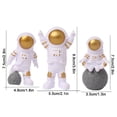 thumbnail image 3 of RKSTN Fall Decorations for Home Birthday Cake Baking Decoration Aerospace 3-piece Set Astronaut Astronaut Star System Cake Decoration Car Decoration Decorations, 3 of 5
