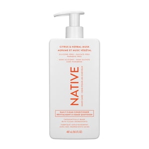 Native Citrus de conditionnement quotidien propre & Musque à base de plantes 487 mL