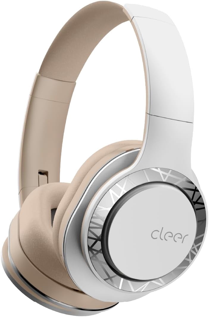 Cleer Audio Enduro 100 Bluetooth Wireless Over The Ear Headphone - Up to 100 Hours Battery Life, Built-in Mic, Hi-Res Sound, Comfortable Fit and Fordable Design, for iPhone & Android
