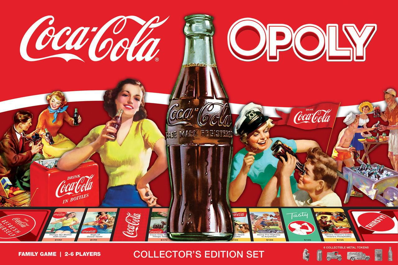 Masterpieces Puzzle Company Coca-Cola Opoly Jeu De Plateau