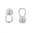 thumbnail image 2 of E-outstanding 6Pcs Collar Extenders Soft Rubber Expands Top Neck Tie Buttons Extender 10mm White, 2 of 4