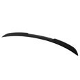 thumbnail image 4 of Rear Trunk Wing Car Trunk Spoiler Car Modification Accessory Glossy Black For M4 Style Trunk Lid Spoiler Wing Fit For  Elantra 2016 2017 2018, 4 of 8