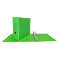 thumbnail image 2 of Pen + Gear 2" Deluxe View Vinyl Binder, O-Ring, GREEN, 2 of 4