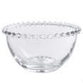 thumbnail image 1 of 1Pc Transparent Glass Bowl Chic Vegetable Salad Bowl Fruit Plate Storage Bowl, 1 of 9