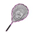thumbnail image 1 of S SERENABLE Fishing Landing Net Extendable EVA Handle Fishing Net for Bass Prawns Salmon Rose Pink, 1 of 9