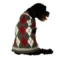 thumbnail image 1 of Holiday Time Pull pour chien rhubarbe Argyle, 1 of 2