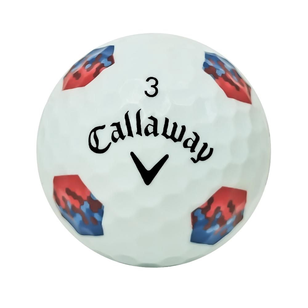 Mulligan - 12 balles de golf récupérées Callaway  Chrome Tour TruTrack 2024 4A Near Mint