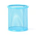 thumbnail image 3 of VONKY Mesh Metal Pen Holder Pot Smooth Edge Fashion Table Container Eraser Ruler Caddy Desk Stationery Holders Organizer Office Round/Black, 3 of 8
