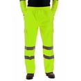 thumbnail image 1 of Qertyioot Mens Fashion Road Work High Visibility Work Casual Trouser, 1 of 6