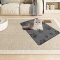 thumbnail image 4 of EGNMCR Bathroom Rugs, Rugs for Living Room, Kitchen Rugs Cats Scratch Large-scale Grinding Claw Cats Toys Wear Scratch Dart Scratch Basin One Cats Rattan Weave Cats Sleeping Mat Mat cat mats, 4 of 7