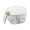 Blanc, variante sur Tunhigl Boîte à Assaisonnement Cristal Intégrée Divisée Boîte à Assaisonnement Boîte à Assaisonnement Boîte de Rangement pour Assaisonnements de Cuisine Réservoir d'Assaisonnement