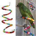thumbnail image 3 of MERIGLARE Bird Chewing Toy Parrot Hanging Beads Swing for Small Medium Large Birds 150cm, 3 of 9