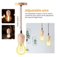 thumbnail image 3 of Ampoule de Plafond à Tête Lumineuse Industrielle avec Vis E27 Réglable pour Bar, Scène, Fête, 3 of 10