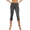thumbnail image 4 of Jusqu'à 50 % de Rabais! jovatis Pantalons de Randonnée Joggers Mode Décontractée Femmes Uni Extensible Dames Taille Haute Pantalon à Jambe Grand Pantalons de Yoga Capris, 4 of 6