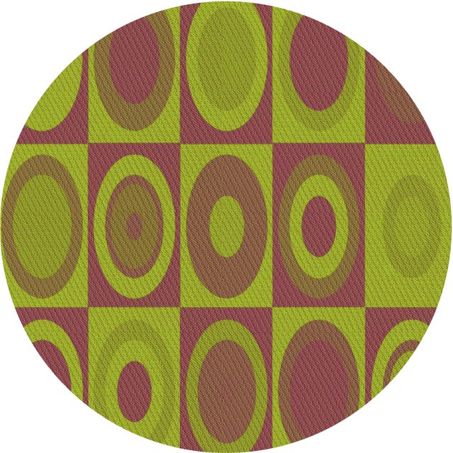 Ahgly Company Tapis d'Intérieur Lavable en Machine Carré Vert Pistache Transitionnel, 3 Pieds Carré
