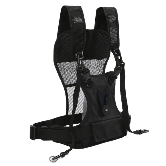 Multi Carrying Chest Vest, Premium Nylon Dual Camera Strap For Wedding For Sports
