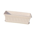 thumbnail image 2 of Almencla 17 Inches Flower Window Box with Tray for Balcony Indoor Outdoor Plants Yard white, 2 of 8