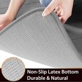 thumbnail image 4 of ORUYROP Memory Foam Bath Mat Bathroom Rug, Runner Mats 44 x 24 Inches, Comfortable, Soft, Maximum Absorbent, Non-Slip, Thick, Machine Wash, Easier to Dry Carpet for Tub, Gray, 4 of 7