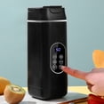 thumbnail image 1 of Digital Display Smoothie Maker, USB Rechargeable Portable Fruit Mixer Machine Smoothie Blender for Smoothies Fruits Veggies, 1 of 7