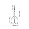 thumbnail image 3 of Pruning Shears for Gardening Stainless Steel Ergonomic Handle Pruning Shears 7.68 Inch for Garden, 3 of 7