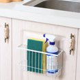 thumbnail image 1 of Yhmxh Basket,Laundry Basket,fruit basket,Storage and Organization Self-Adhesion Kitchen Bathroom Iron Basket Bin Storage Rack Mesh Organizer WH Hanger Kitchen, 1 of 2