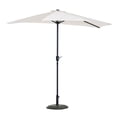thumbnail image 1 of Outsunny 9ft Half Round Umbrella, 1 of 2