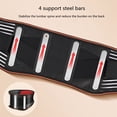 thumbnail image 4 of SuoKom Waist Support Belt with Magnet, Magnetic Back Braces for Lower Back Pain Relief, Self Heating & Soothing Back Support Belt with 4 Support Steel Bar, 4 of 9