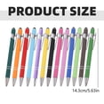 thumbnail image 2 of Meiiso Tangerine Office Pen - Metal Barrel Gel Writer, Large Inventory Clearance Flash Purchase, 2 of 7