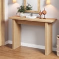 thumbnail image 1 of Wirrytor 43-Inch Square Oak Console Table for Entryway, Classic Entryway Table, Tables Narrow Long, Sofa Tables for Living Room, Behind The Couch Table,Entryway Table for Entrance, Hallway Table, 1 of 9