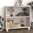 thumbnail image 1 of vidaXL Buffet HAMAR Blanc 85x35x80 cm Bois Massif Pin, 1 of 4